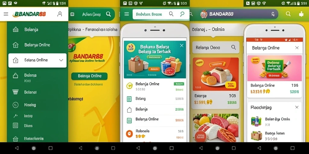 Tampilan antarmuka aplikasi BANDAR88 yang intuitif dan ramah pengguna.