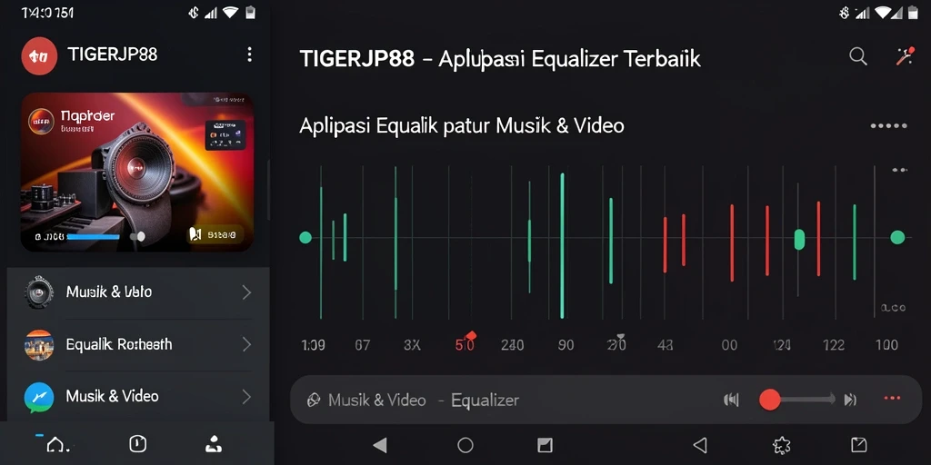 Tampilan antarmuka TIGERJP88 yang modern dan fungsional.