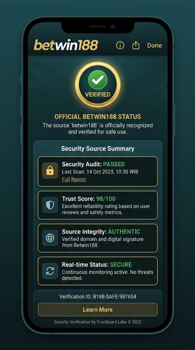 Halaman Resmi Betwin188 untuk Pengguna Android Indonesia